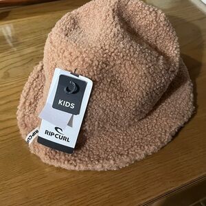 Rip Curl Kids Tan Sherpa Bucket Hat